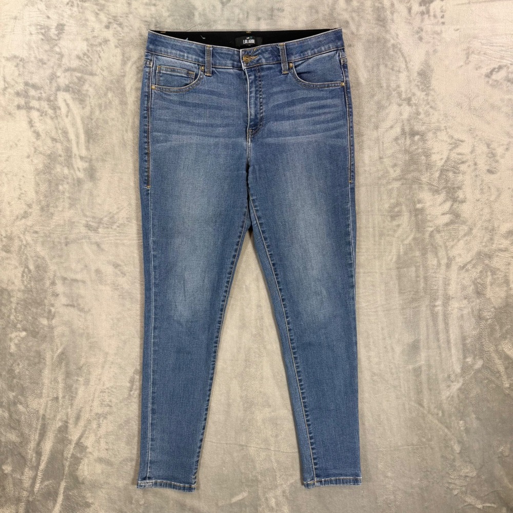 LuLaRoe High Rise Skinny Jeans Women's Size 30 Blue Medium Wash Denim
